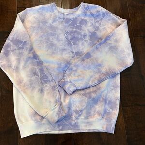 PS LA Hearts purple sweatshirt